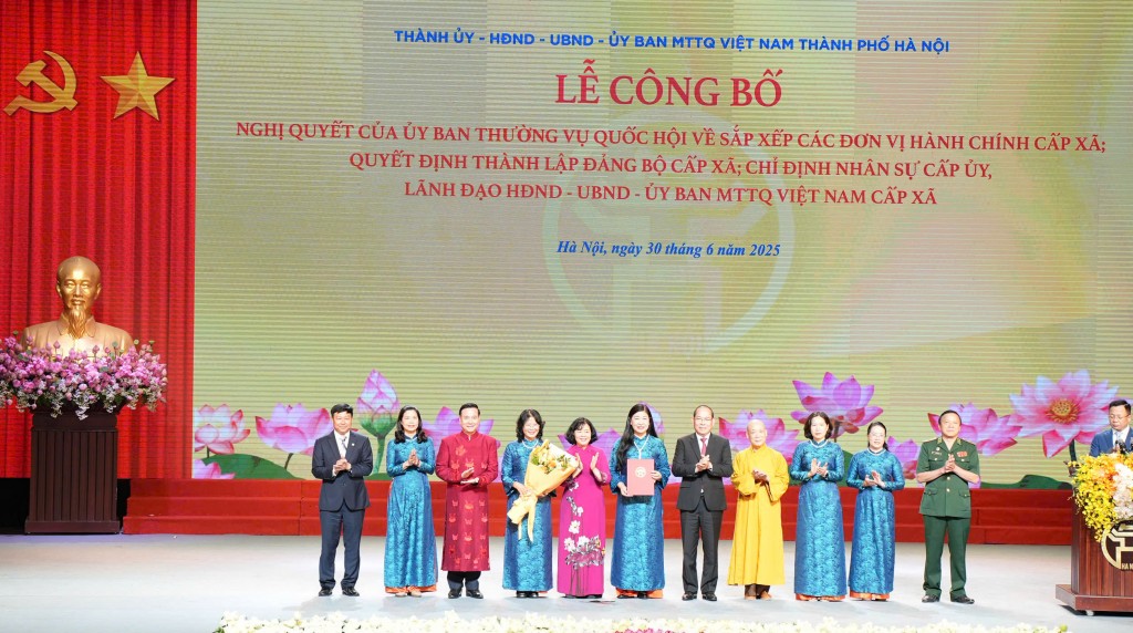 Ban Thường trực Ủy ban MTTQ Việt Nam TP Hà Nội gồm 7 đồng chí