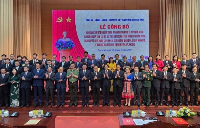 Công bố Nghị quyết, Quyết định của Trung ương về thành lập tỉnh Lào Cai mới