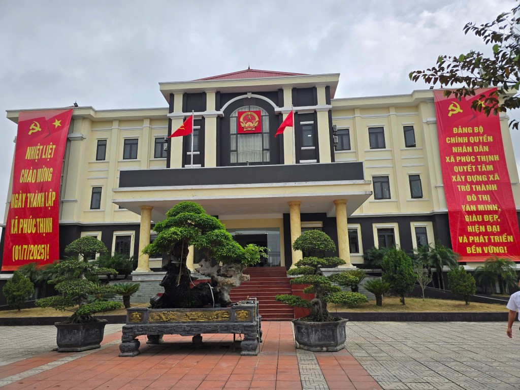 Người dân xã Phúc Thịnh chờ đón vận hội mới