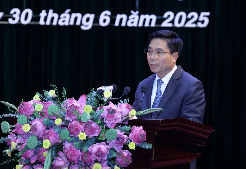 Bí thư Tỉnh ủy Thanh Hóa Nguyễn Doãn Anh: Ngay sau ngày 30/6, bộ máy chính quyền địa phương 2 cấp mới của tỉnh Thanh Hóa sẽ đi vào hoạt động với tinh thần khẩn trương, tích cực, đồng bộ, thông suốt và hiệu quả ngay - Ảnh: VGP/Đức Tuân