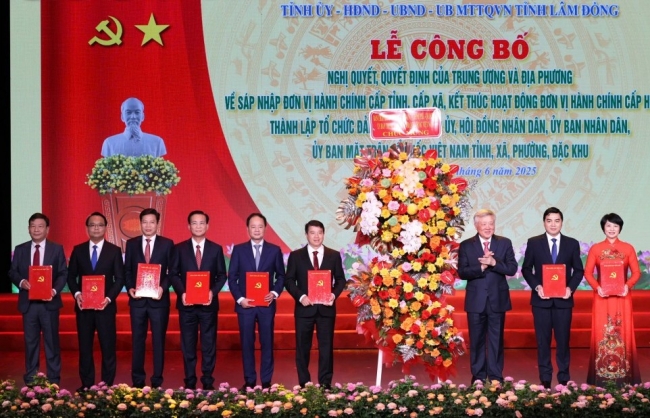 Thành lập tỉnh Lâm Đồng mới - khởi đầu chặng đường lịch sử mới
