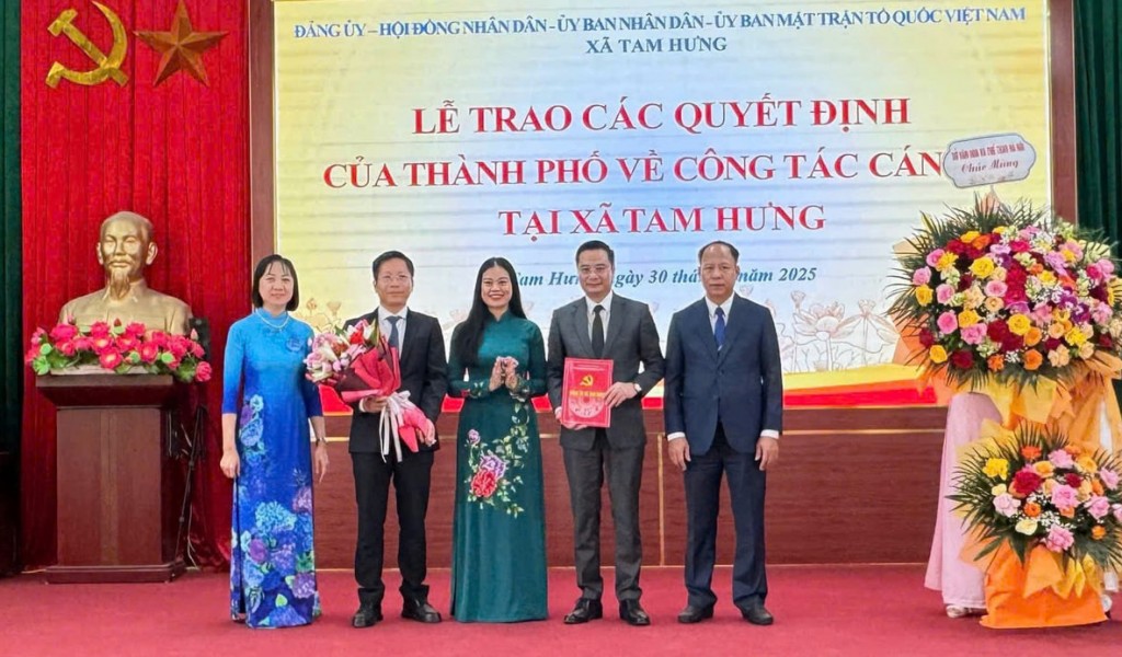 Phát huy lợi thế để xã Tam Hưng phát triển toàn diện, bền vững