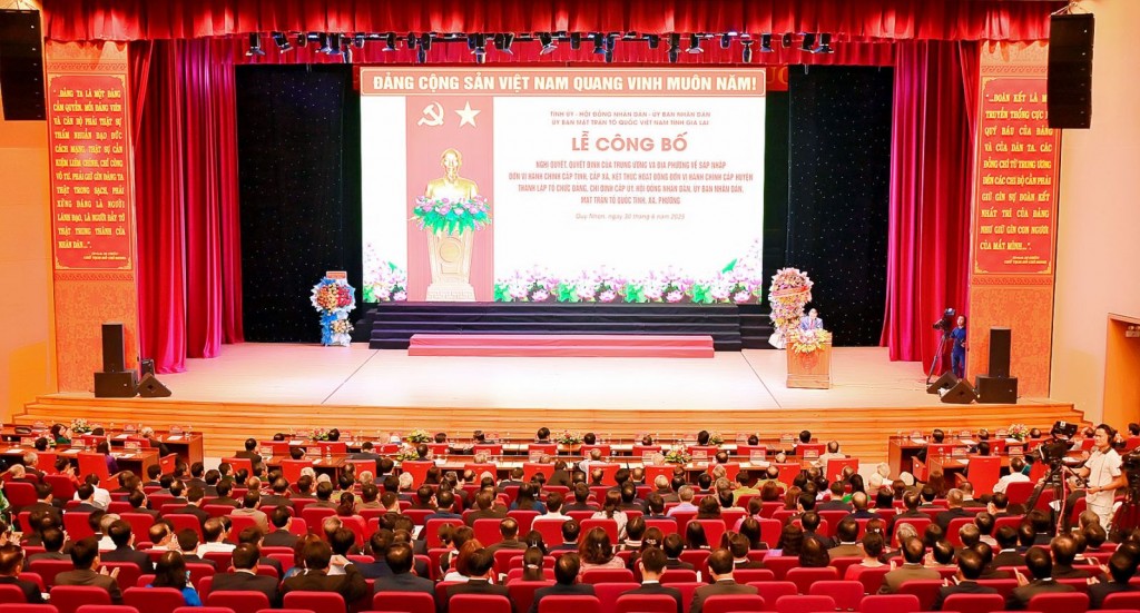 Toàn cảnh buổi lễ