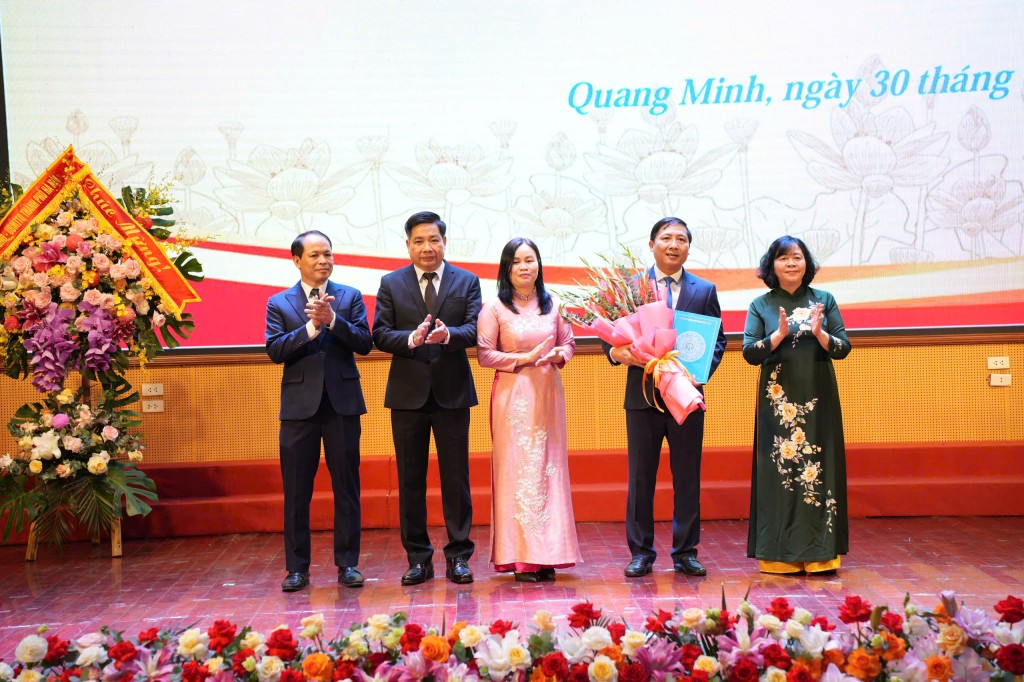 Đồng chí Nguyễn Thanh Liêm làm Bí thư Đảng uỷ xã Quang Minh
