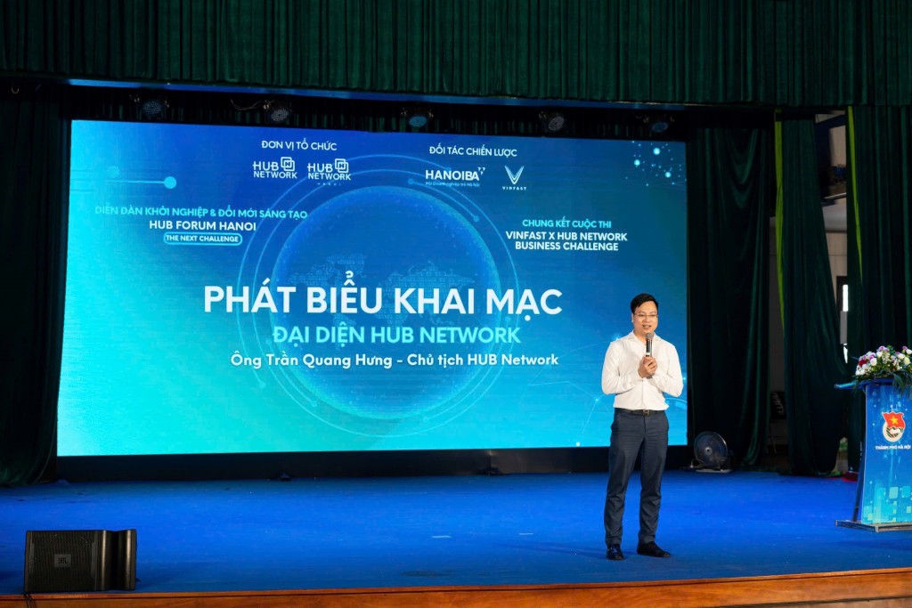 Phó Bí thư Thành đoàn Hà Nội Trần Quang Hưng