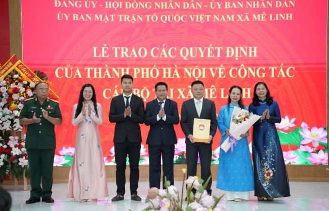 Ông Lương Toàn Thắng giữ chức Chủ tịch MTTQ xã Mê Linh