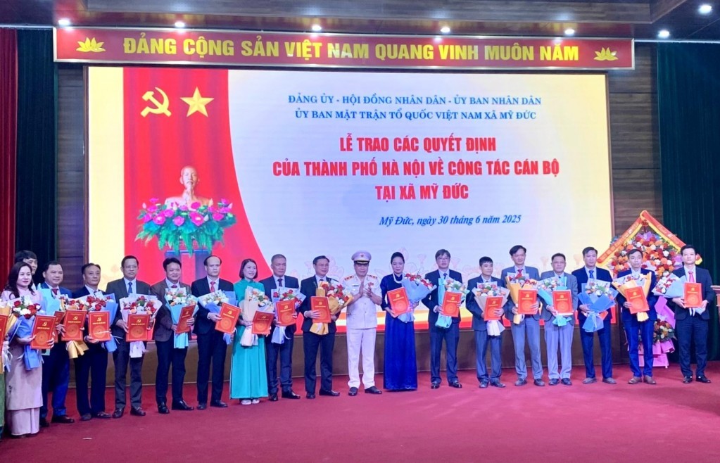 Đồng chí Đặng Văn Cảnh được chỉ định giữ chức vụ Bí thư Đảng ủy xã Mỹ Đức