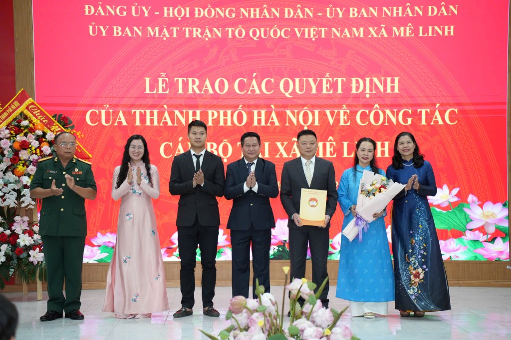 Ông Lương Toàn Thắng giữ chức Chủ tịch MTTQ xã Mê Linh