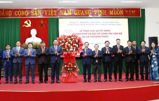 Đồng chí Tạ Hữu Thọ giữ chức Bí thư Đảng ủy xã Thượng Phúc