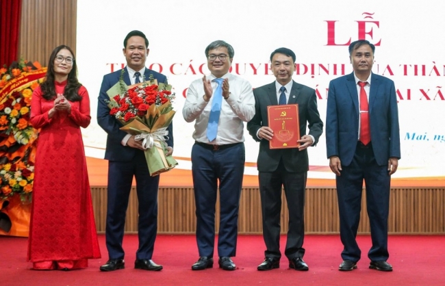Đồng chí Hoàng Minh Hiến làm Bí thư Đảng ủy, Chủ tịch HĐND xã Xuân Mai