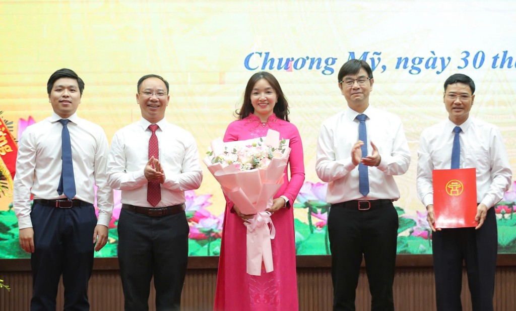Đồng chí Nguyễn Văn Thắng làm Bí thư Đảng ủy, Chủ tịch HĐND phường Chương Mỹ