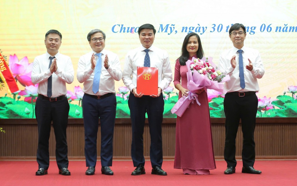 Đồng chí Nguyễn Văn Thắng làm Bí thư Đảng ủy, Chủ tịch HĐND phường Chương Mỹ