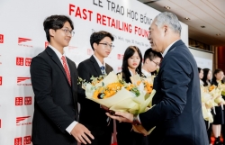 Fast Retailing trao tặng học bổng năm thứ ba liên tiếp dành cho học sinh Việt Nam
