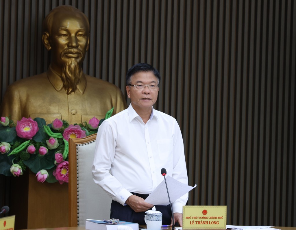Phó Thủ tướng Lê Thành Long đề nghị đánh giá những gì chưa làm được, từ đó mới chọn giải pháp đúng, xem yếu chỗ nào để bổ khuyết - Ảnh: VGP/Đức Tuân