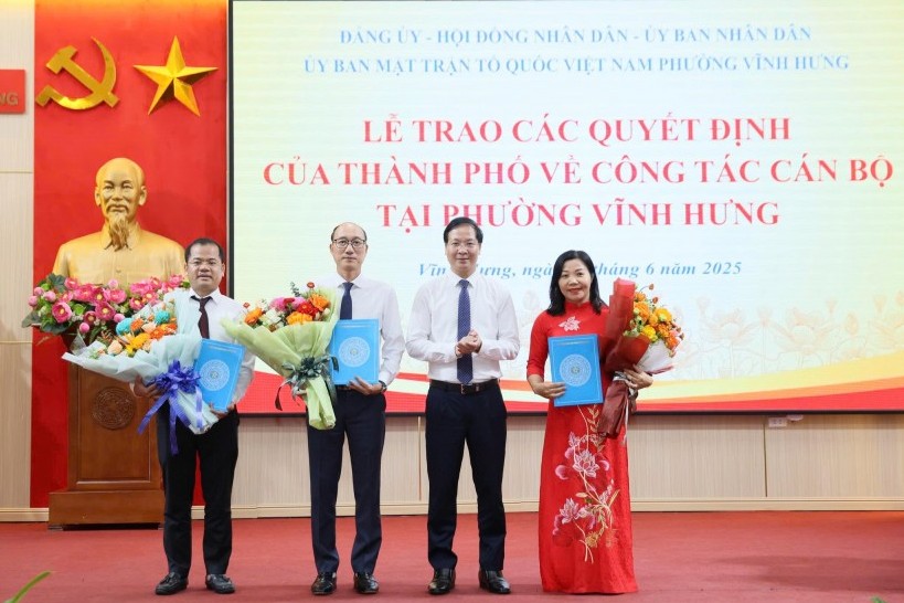Vĩnh Hưng hoàn thiện tổ chức, người dân kỳ vọng, cán bộ quyết tâm