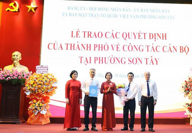 Kỳ vọng những "gương mặt vàng" đưa Sơn Tây vào kỷ nguyên mới