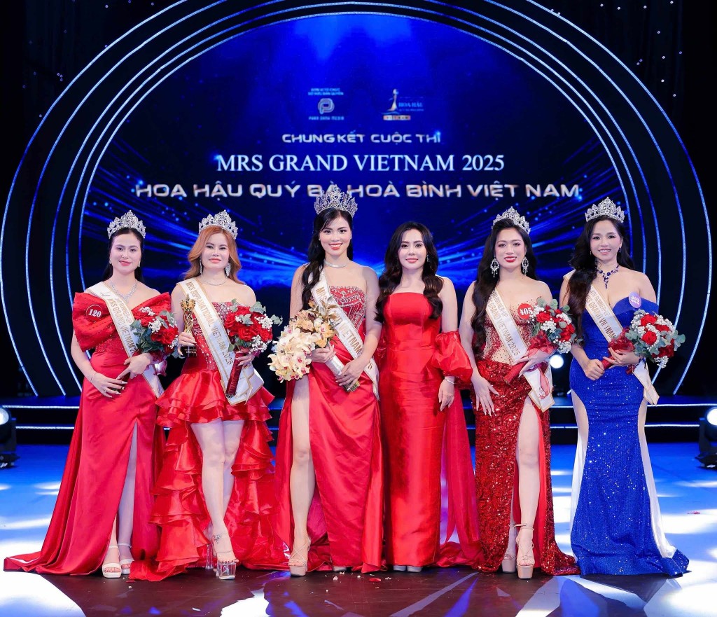 Hoa hậu Phan Kim Oanh và các Hoa, Á hậu Quý bà Hòa bình Việt Nam 2025