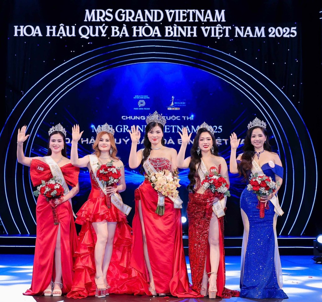 Top 5 của Mrs Grand Vietnam 2025