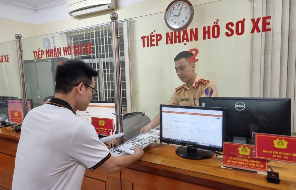 Địa chỉ các điểm đăng ký xe tại Hà Nội từ ngày 1/7/2025