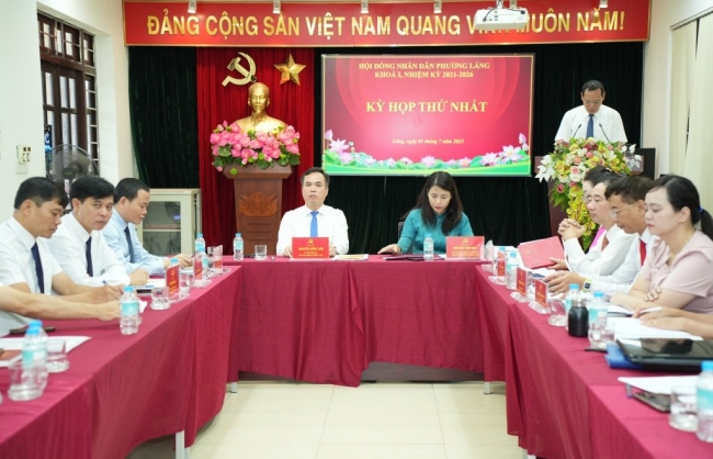 Phường Láng: Hoàn thiện bộ máy, sẵn sàng cho nhiệm kỳ đột phá