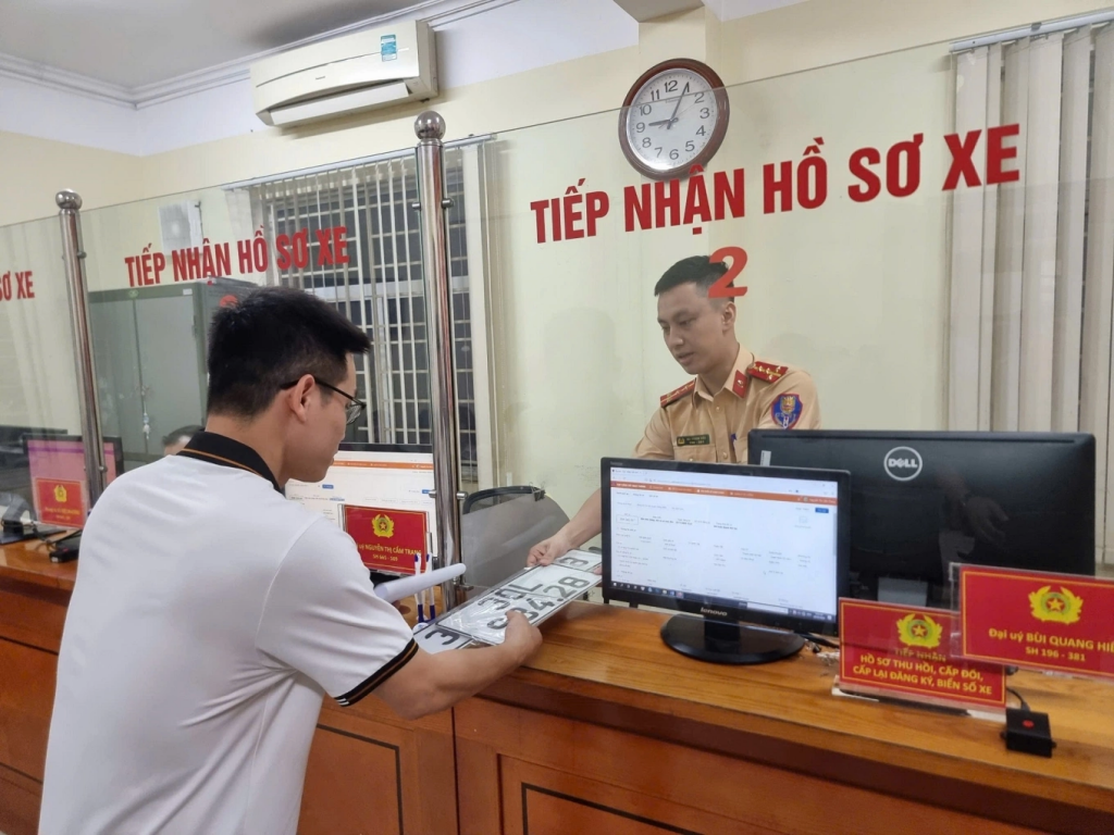 Địa chỉ các điểm đăng ký xe tại Hà Nội từ ngày 1/7/2025