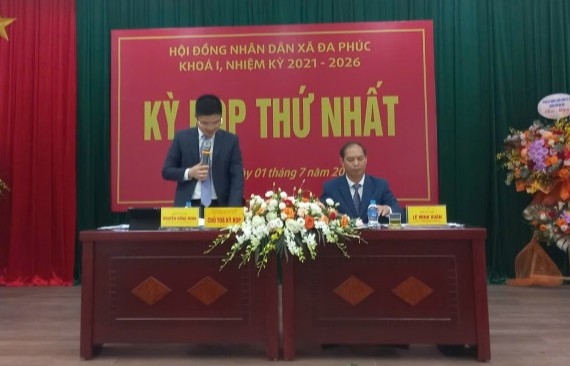 Xã Đa Phúc thống nhất nhiều nội dung quan trọng trong kỳ họp HĐND đầu tiên