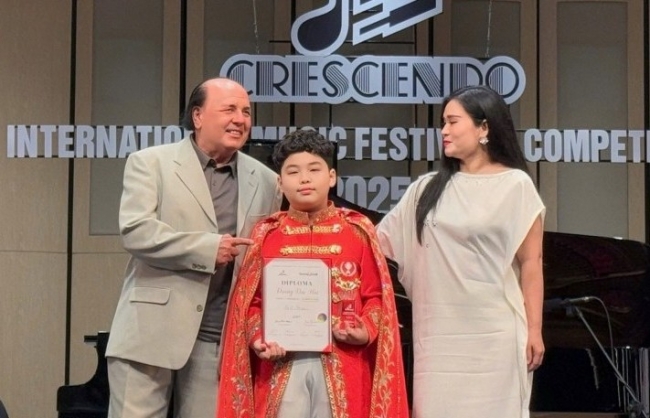 Học sinh Hà Nội giành giải Nhất opera trong cuộc thi Crescendo 2025