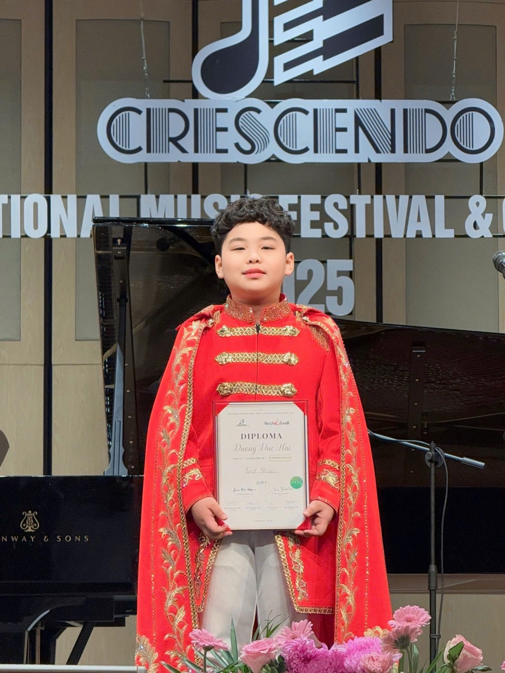 Học sinh Hà Nội giành giải Nhất opera trong cuộc thi Crescendo 2025