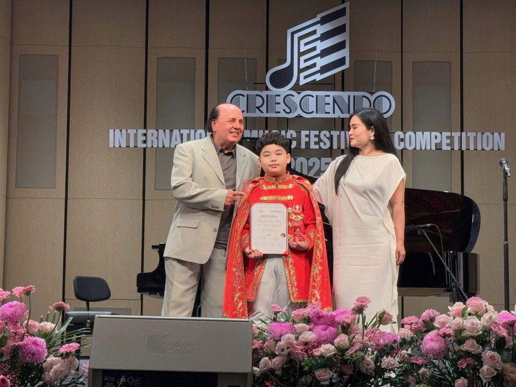 Học sinh Hà Nội giành giải Nhất opera trong cuộc thi Crescendo 2025