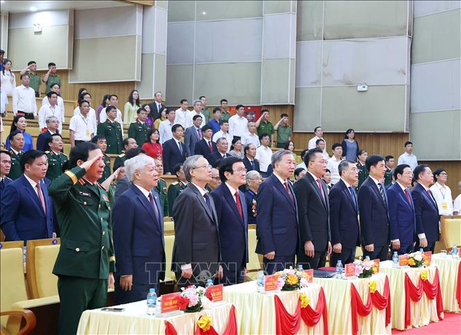 Tổng Bí thư Tô Lâm dự Lễ kỷ niệm 110 năm Ngày sinh Tổng Bí thư Nguyễn Văn Linh