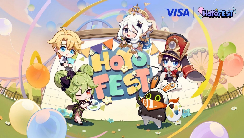 Visa đồng hành tài trợ lễ hội game HoYo FEST 2025 trên toàn khu vực Đông Nam Á