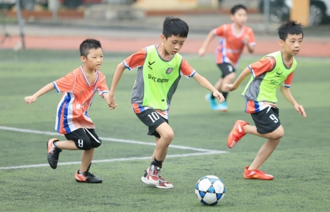 Chương trình đào tạo bóng đá trẻ SHB FC Academy - món quà ý nghĩa cho thiếu nhi
