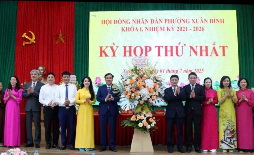 Phường Xuân Đỉnh vận hành mô hình chính quyền địa phương mới thông suốt, hiệu quả