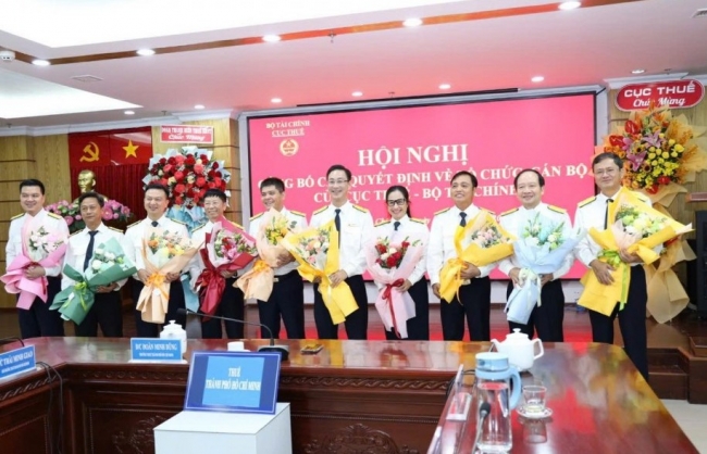 Ra mắt lãnh đạo Thuế TP Hồ Chí Minh