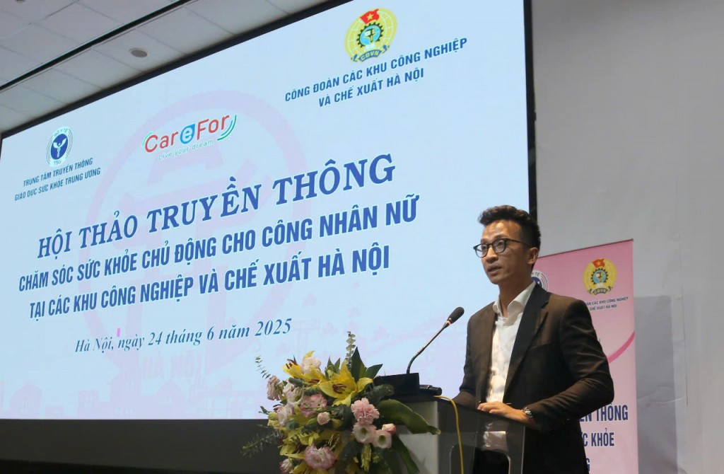 Nâng cao nhận thức chăm sóc sức khỏe cho lao động nữ