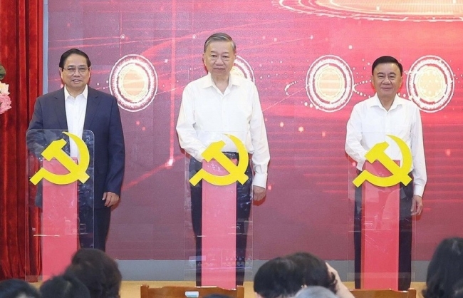 Tổng Bí thư Tô Lâm chủ trì hội nghị sơ kết về thực hiện Nghị quyết 57-NQ/TW