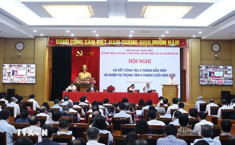 Tổng Bí thư Tô Lâm chủ trì hội nghị sơ kết về thực hiện Nghị quyết 57-NQ/TW