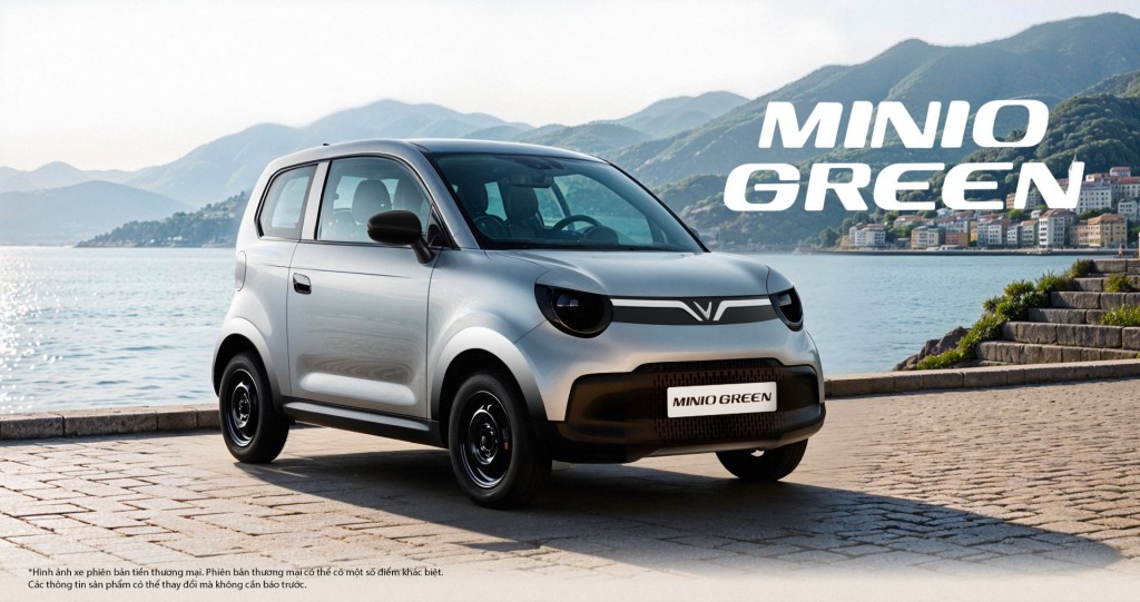 VinFast sẽ nâng dung lượng pin cao áp trang bị cho xe Minio Green từ 15,2 kWh lên 18,5 kWh