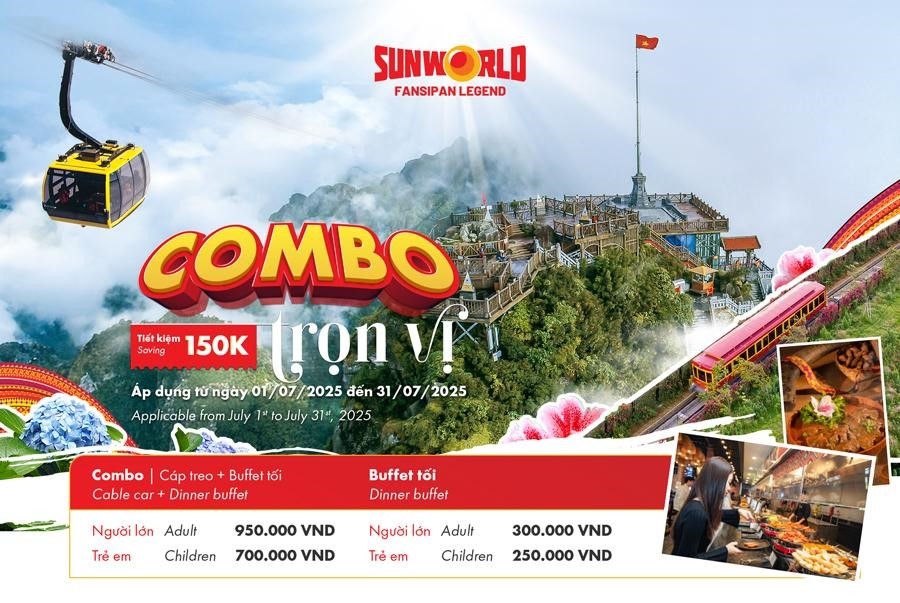 Khám phá đỉnh Fansipan, thưởng thức ẩm thực Tây Bắc chỉ với 950.000 đồng