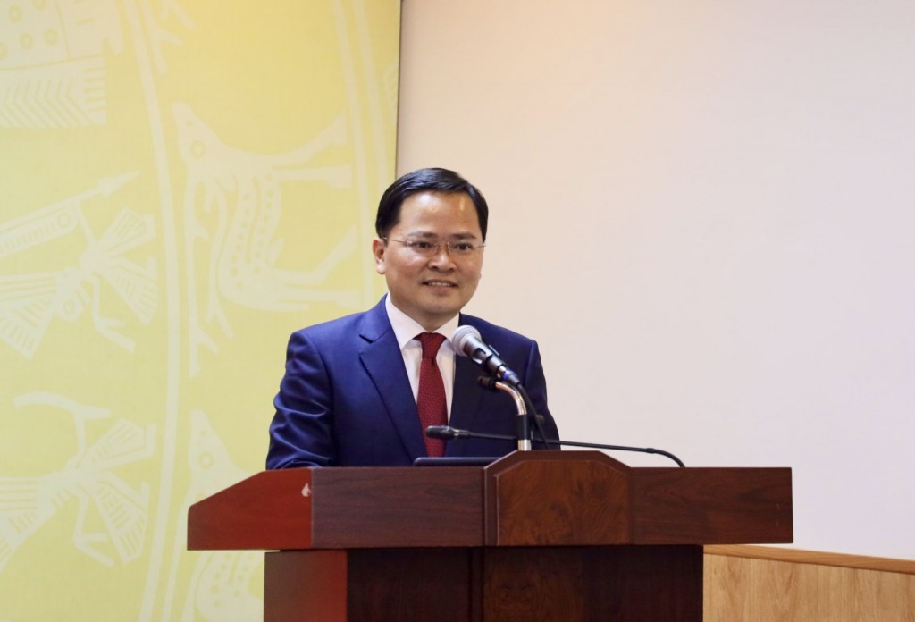 Nguyễn Anh Tuấn phát biểu nhận nhiệm vụ