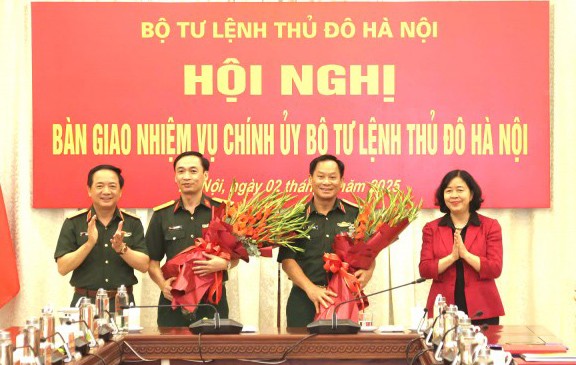 Đại tá Lưu Nam Tiến giữ chức Chính ủy Bộ Tư lệnh Thủ đô