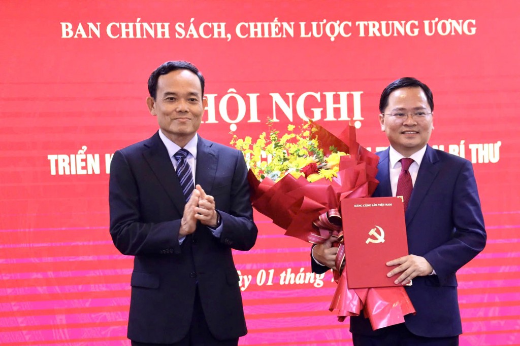 Hai lãnh đạo tỉnh làm Phó Trưởng ban Chính sách, chiến lược Trung ương