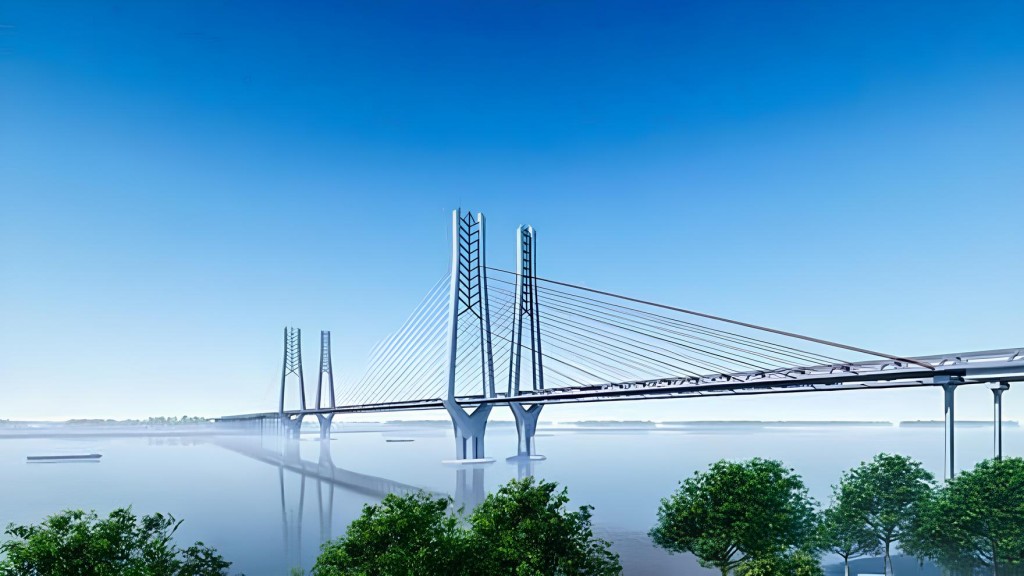 cầu Cần Thơ 2 vượt sông Hậu quy mô 6 làn xe