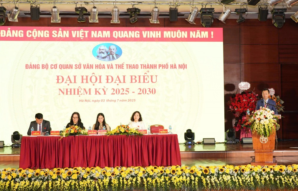 Khai mạc Đại hội Đảng bộ Sở Văn hóa và Thể thao Hà Nội