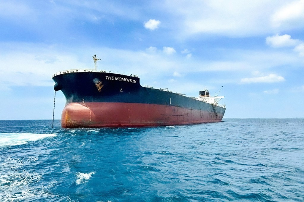 Hòa Phát đưa vào khai thác tàu The Momentum 110.000 DWT
