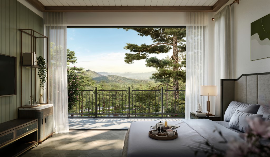   Mỗi phút giây tại Thanh Xuan Valley là quá trình đánh thức mọi giác quan, tâm trí hoàn toàn thư giãn với những giấc ngủ ngon quý giá. Ảnh: BIM Land