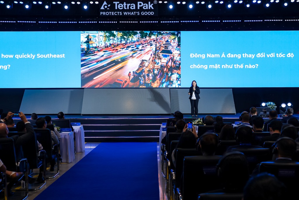 Bà Nguyễn Thanh Giang - Tổng Giám đốc Tetra Pak Việt Nam
