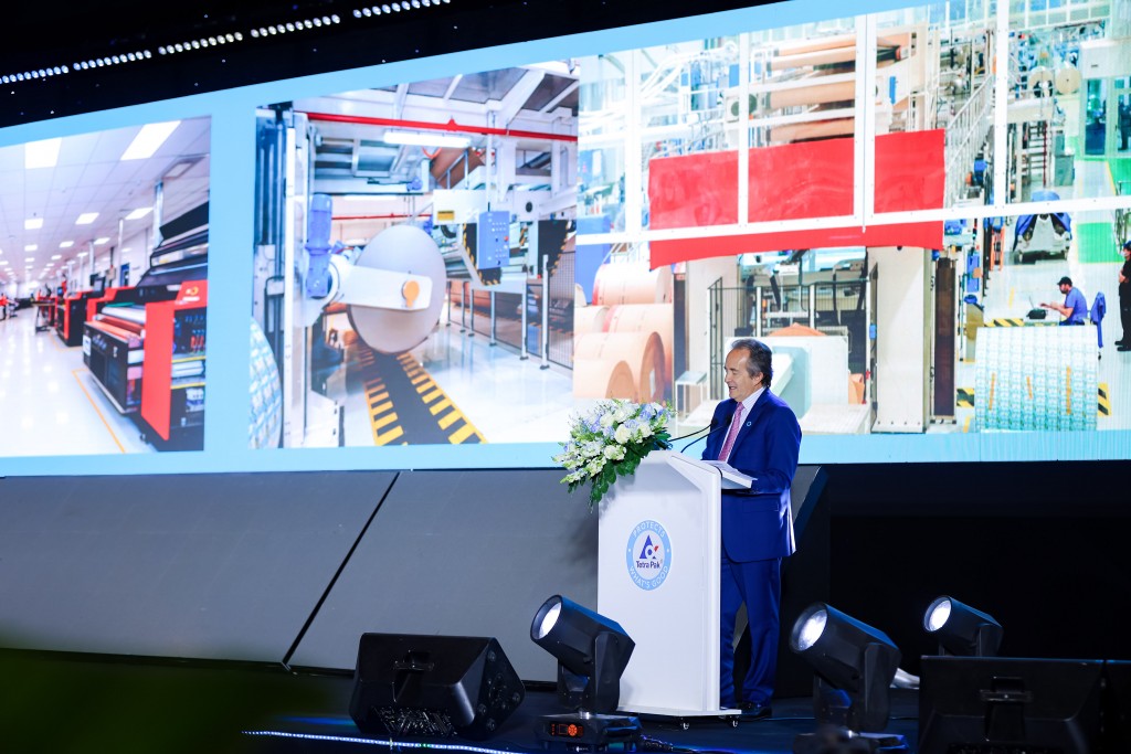 Ông Adolfo Orive – Chủ tịch kiêm Tổng Giám đốc Tetra Pak