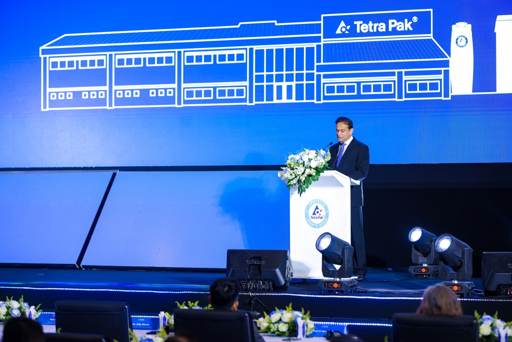Ông Bhave Dilip – Giám đốc nhà máy Tetra Pak Bình Dương 