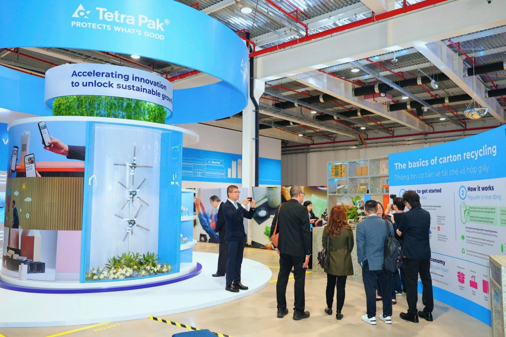 Nhà máy Tetra Pak Bình Dương thúc đẩy chuỗi cung ứng hộp giấy tiệt trùng